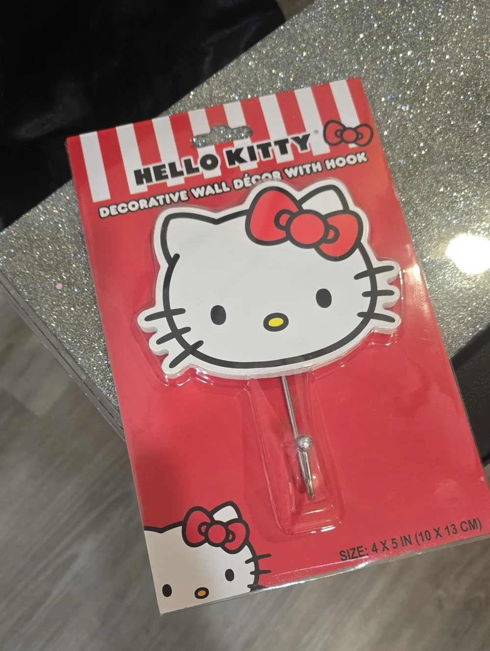 Silver Buffalo X Hello Kitty Decorative Wall Hook